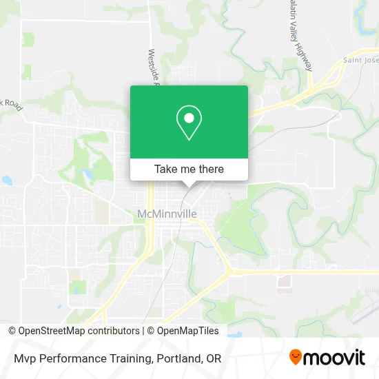 Mvp Performance Training map