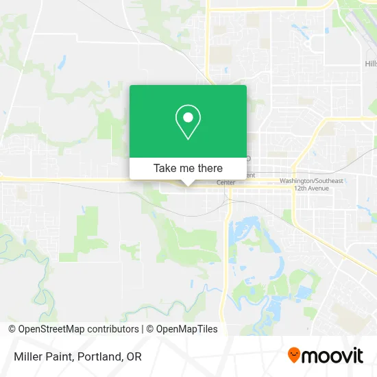 Miller Paint map