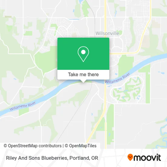 Riley And Sons Blueberries map