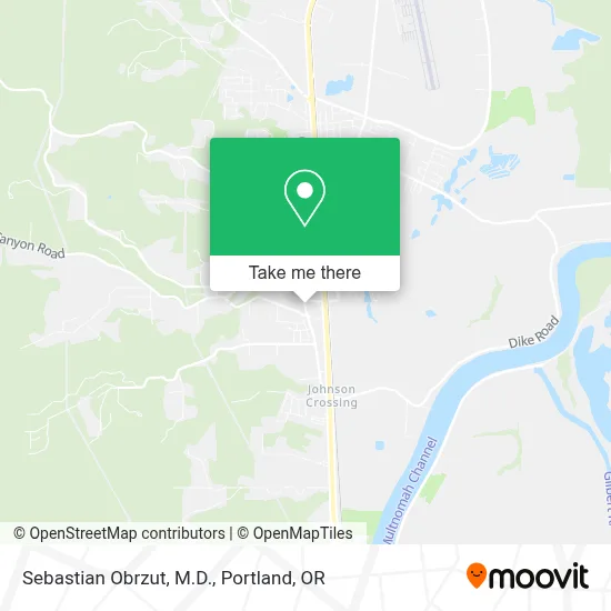 Sebastian Obrzut, M.D. map