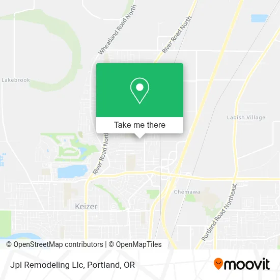 Jpl Remodeling Llc map