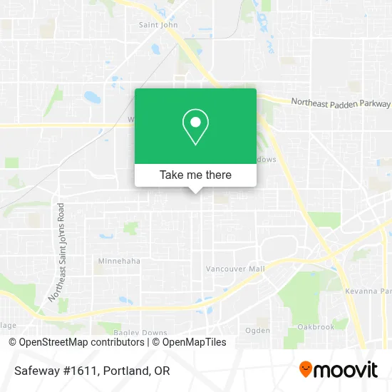 Safeway #1611 map