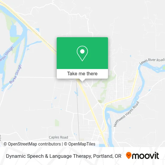 Dynamic Speech & Language Therapy map