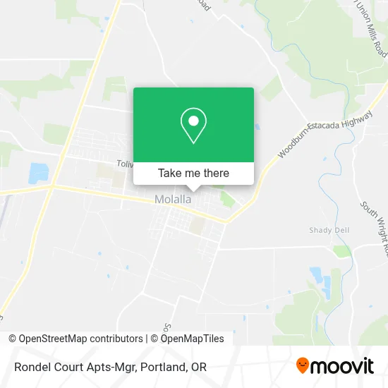 Rondel Court Apts-Mgr map