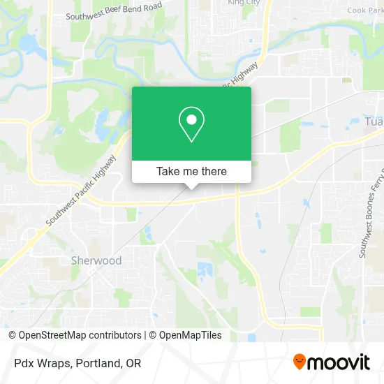 Pdx Wraps map