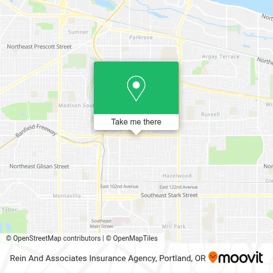 Rein And Associates Insurance Agency map