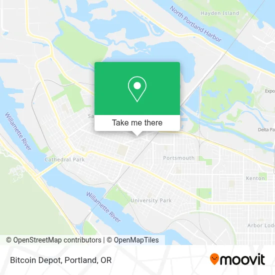Bitcoin Depot map