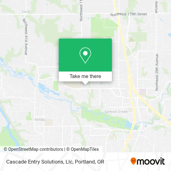 Cascade Entry Solutions, Llc map