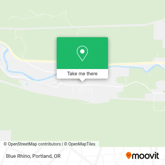 Blue Rhino map