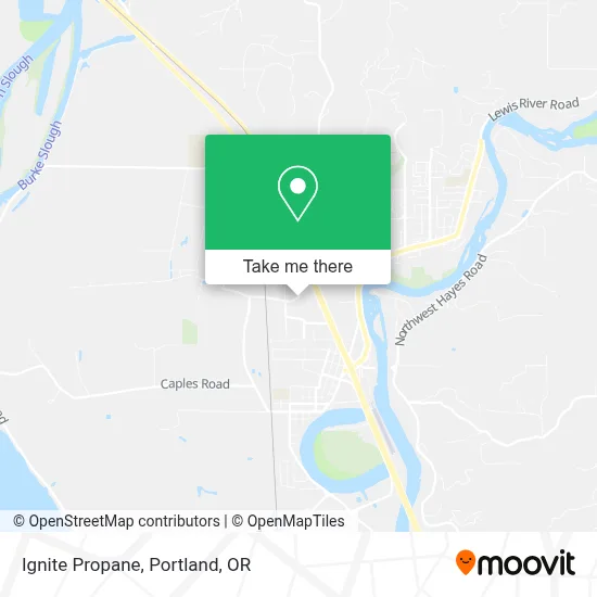 Ignite Propane map