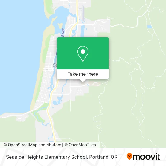Seaside Heights Elementary School map