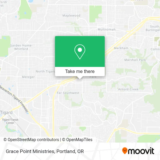 Grace Point Ministries map