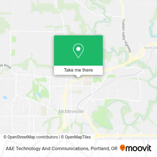 A&E Technology And Communications map