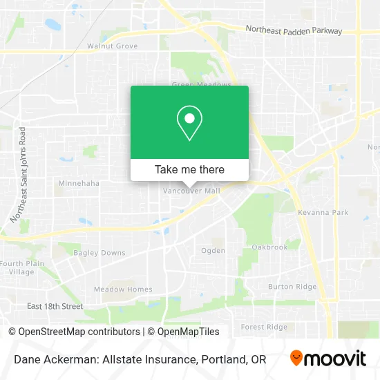 Dane Ackerman: Allstate Insurance map