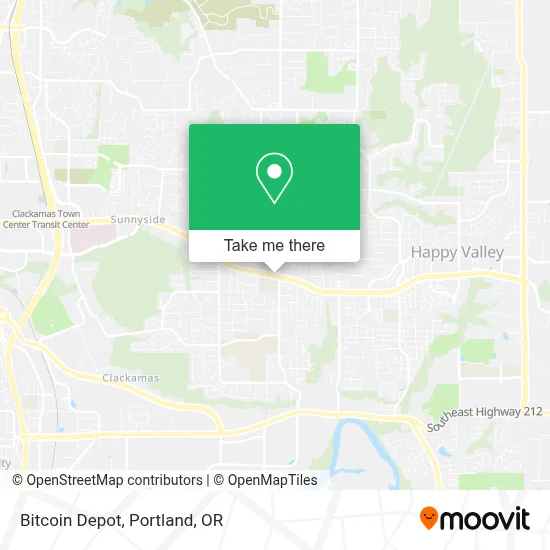 Bitcoin Depot map
