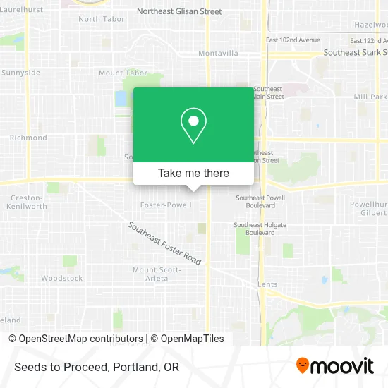 Seeds to Proceed map