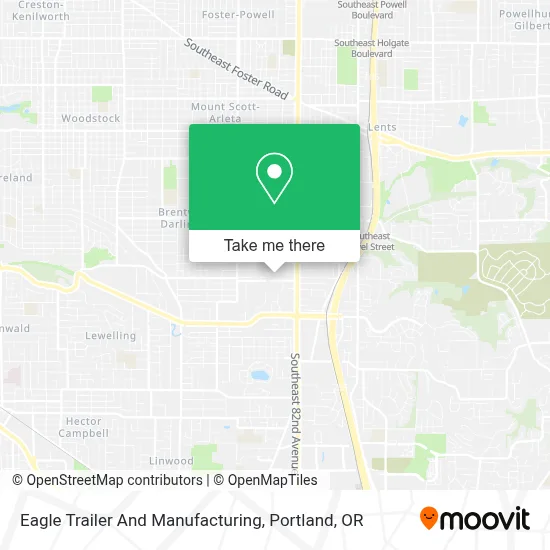 Eagle Trailer And Manufacturing map