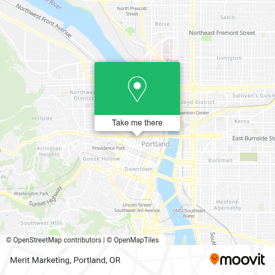 Merit Marketing map