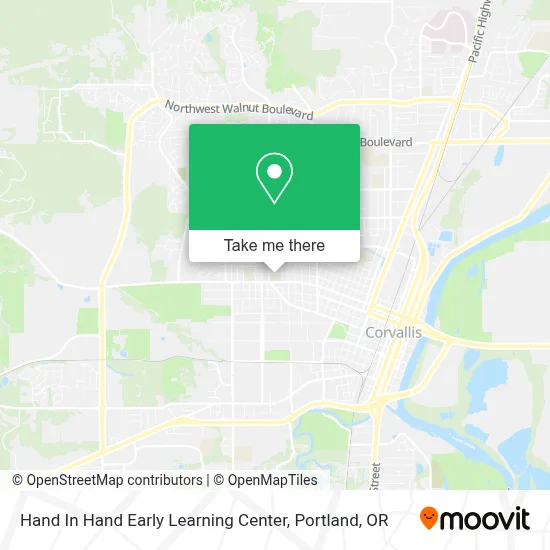 Hand In Hand Early Learning Center map
