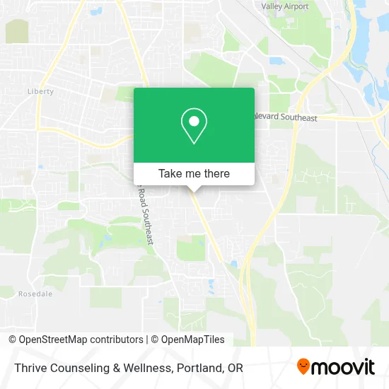 Thrive Counseling & Wellness map