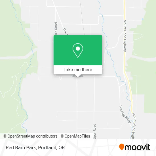 Red Barn Park map