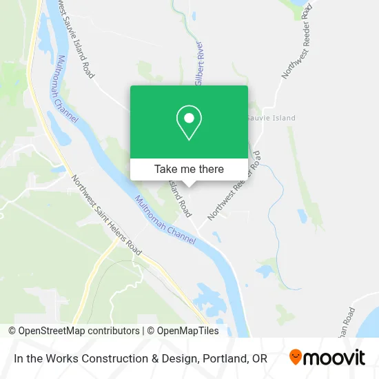 In the Works Construction & Design map