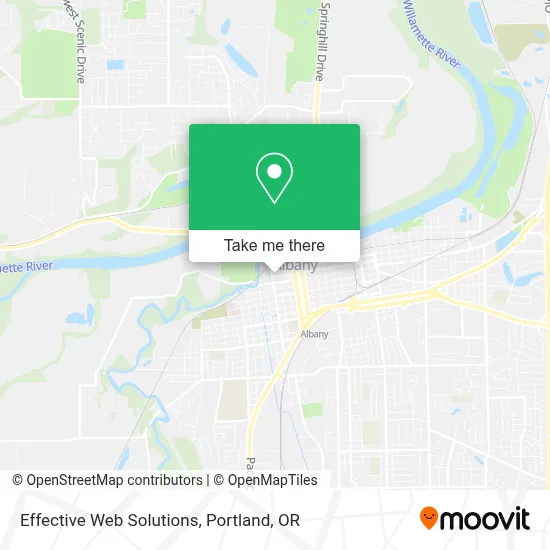 Effective Web Solutions map
