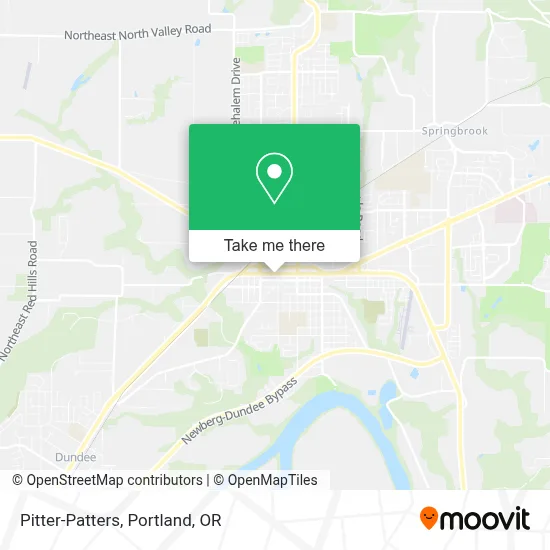 Pitter-Patters map