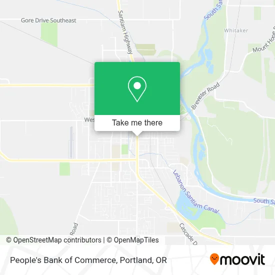 People's Bank of Commerce map