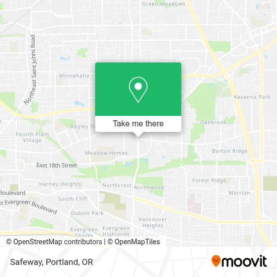 Safeway map