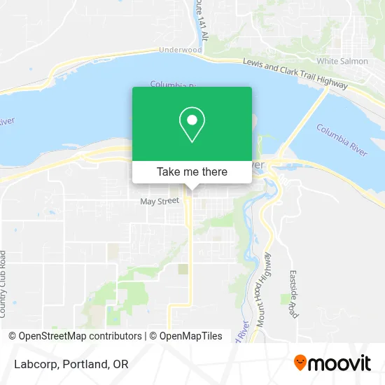 Labcorp map