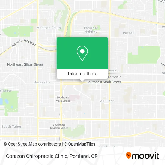 Corazon Chiropractic Clinic map