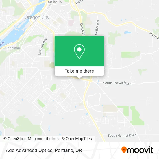 Ade Advanced Optics map