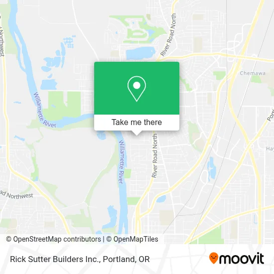 Rick Sutter Builders Inc. map