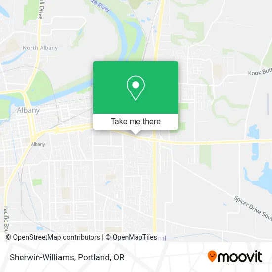 Sherwin-Williams map