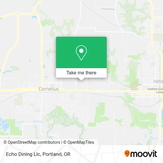 Echo Dining Llc map