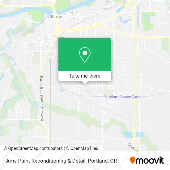 Amv Paint Reconditioning & Detail map