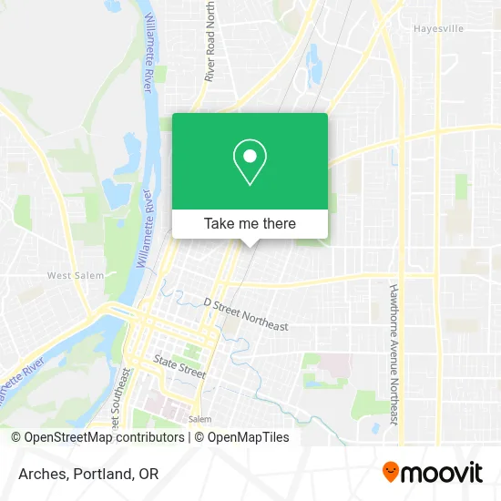 Arches map