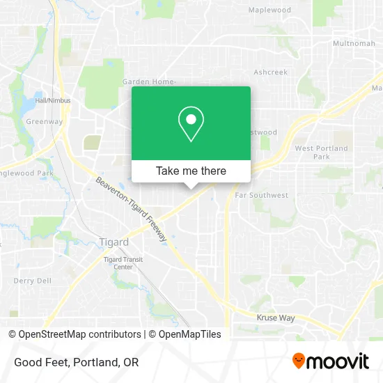Good Feet map