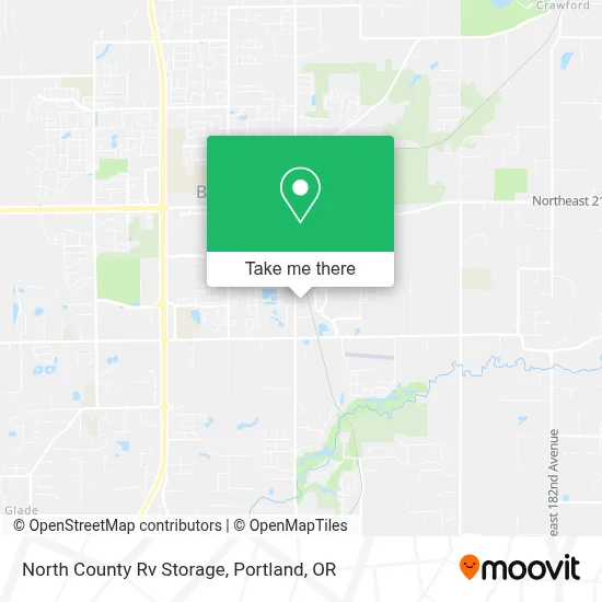North County Rv Storage map