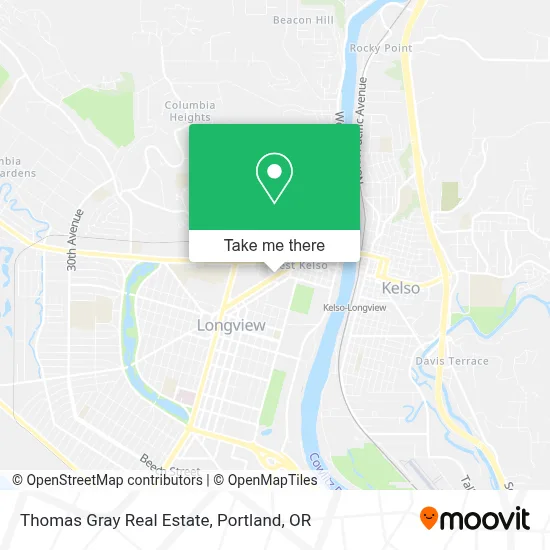 Thomas Gray Real Estate map