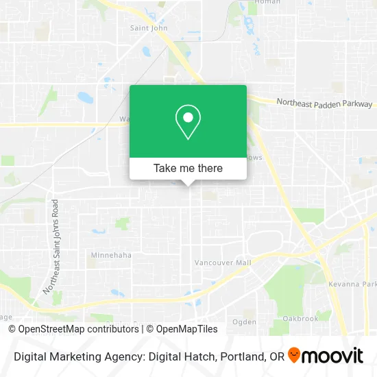 Digital Marketing Agency: Digital Hatch map