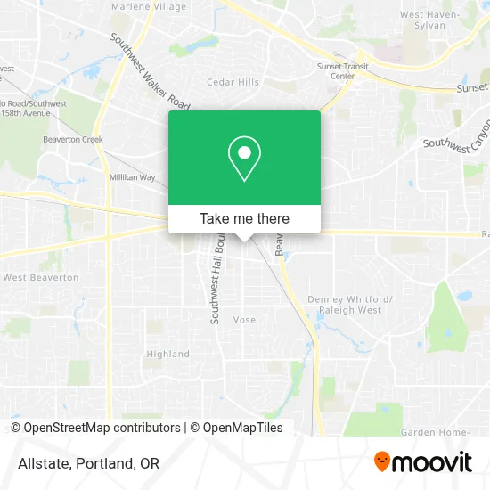 Allstate map