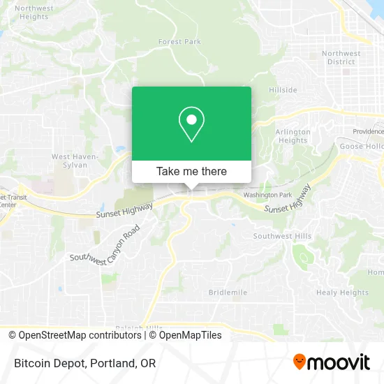 Bitcoin Depot map