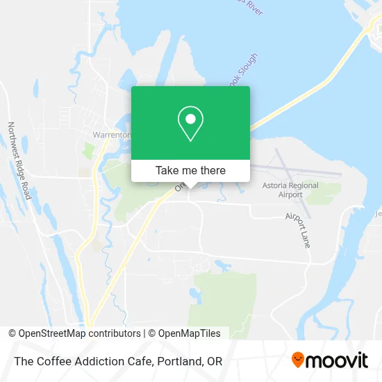 The Coffee Addiction Cafe map
