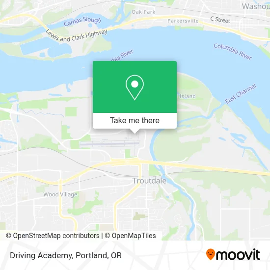 Driving Academy map