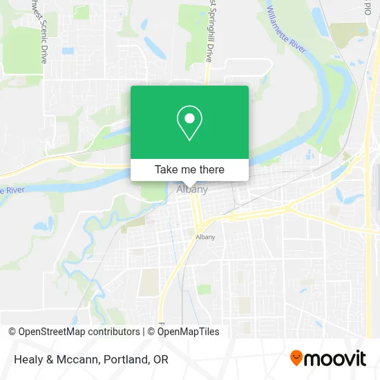 Healy & Mccann map