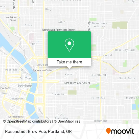Rosenstadt Brew Pub map