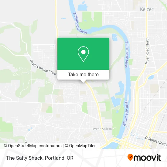 The Salty Shack map