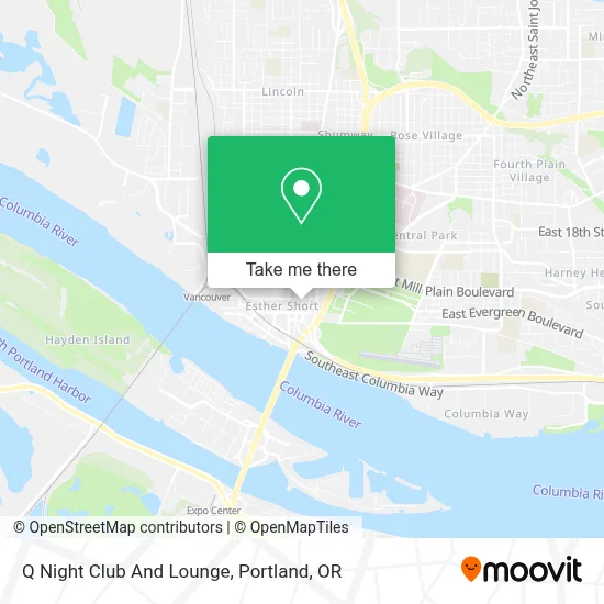 Q Night Club And Lounge map